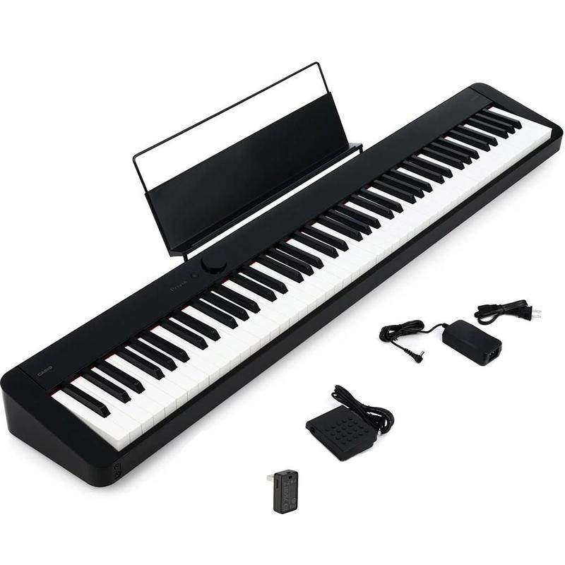 Piano Casio Digital Privia PX-S1100 Preto 88 teclas - Piano
